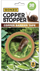 GONZO Copper Stopper Slug and Snail Barrier Tape 30 Feet roll