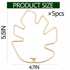 Goooxim Monstera Stem Support Stake in use with climbing plant