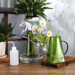 Goowin watering can set with spray and squeeze bottles