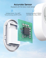 Govee Smart WiFi Thermometer Hygrometer H5051 with tabletop stand