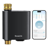 GoveeLife H5901 Bluetooth Smart Sprinkler Timer front view with brass inlets