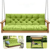 GPQAWER Porch Swing Cushion in Grass Green, front view