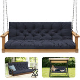 GPQAWER Porch Swing Cushion Navy Blue front view