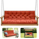 GPQAWER Porch Swing Cushion orange front view