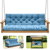 GPQAWER Porch Swing Cushion Sky Blue 47x40 inches front view