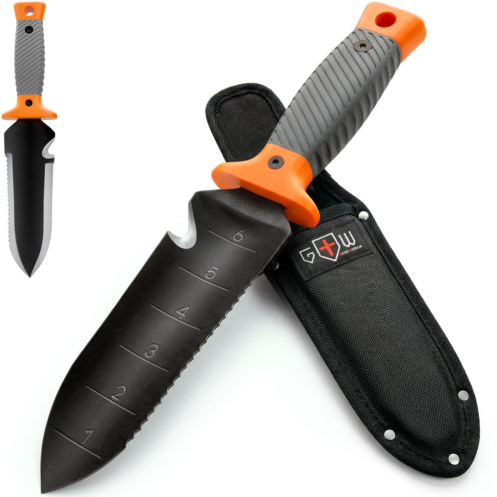 Grand Way Hori Hori Garden Knife 7 inch full view