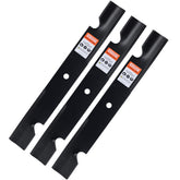 Grasscool 60" mower blades front view black finish