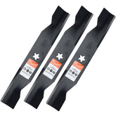 Grasscool mower blade front view, 16-3/4 inch length