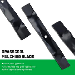 Grasscool mower blades packaging details