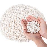GreatBuddy 10lb white landscaping pebbles front view