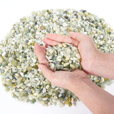 GreatBuddy 2.5lb jade pebbles in a decorative bowl