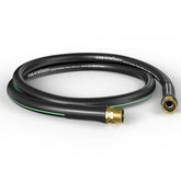 GreatBuddy Garden Hose 5ft black model front view