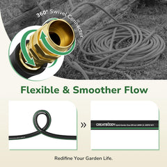 GreatBuddy Garden Hose 5ft coiled for easy storage