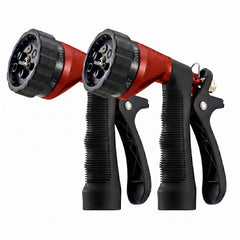 GREEN MOUNT Water Hose Nozzle Red front view