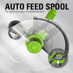 Greenworks 0.065" String Trimmer Spool dimensions and packaging