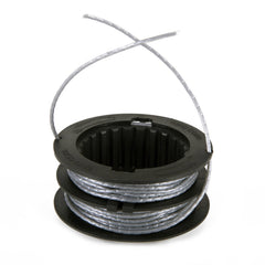 Greenworks 0.080" replacement spool for string trimmer, black