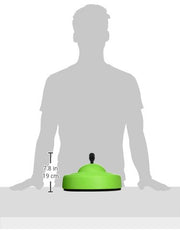Greenworks 11-inch Surface Cleaner lifestyle image in use on a patio