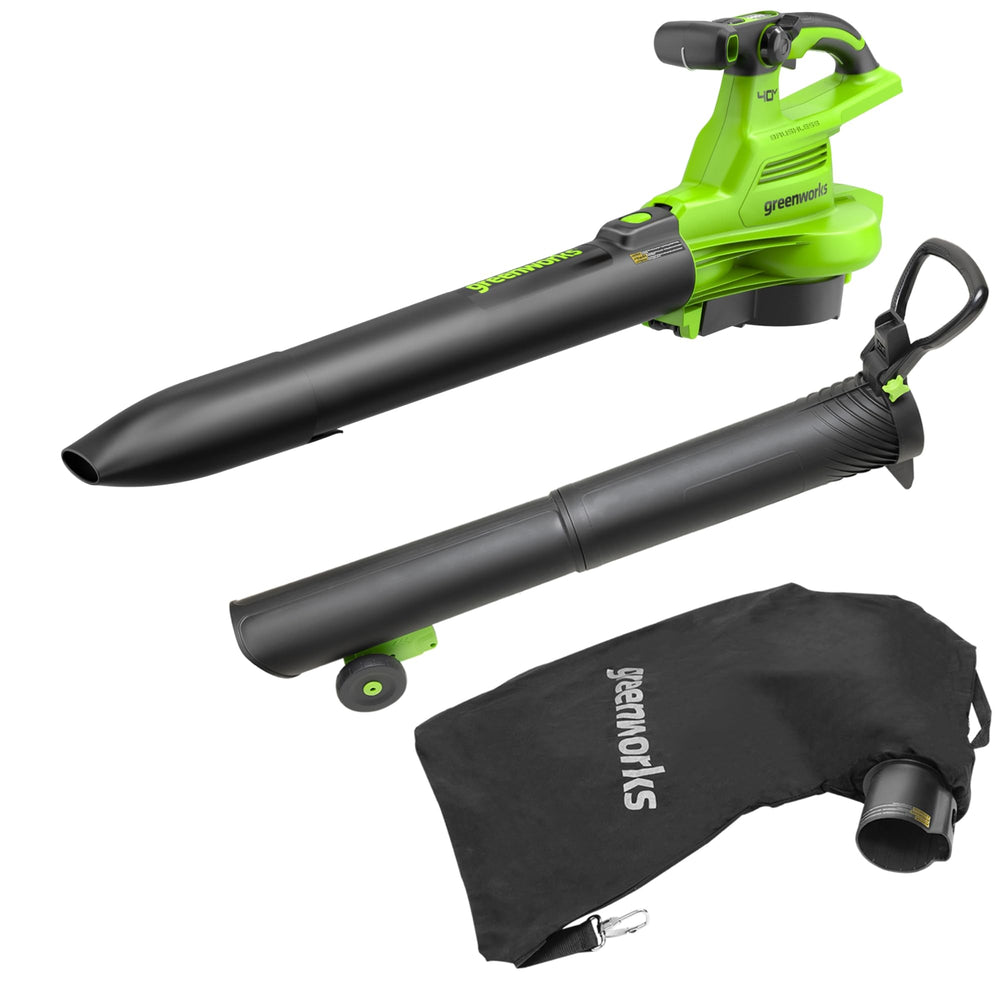 Greenworks 40V Leaf Blower/Vacuum front view