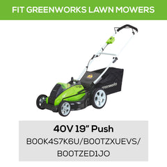 Greenworks replacement blade front view