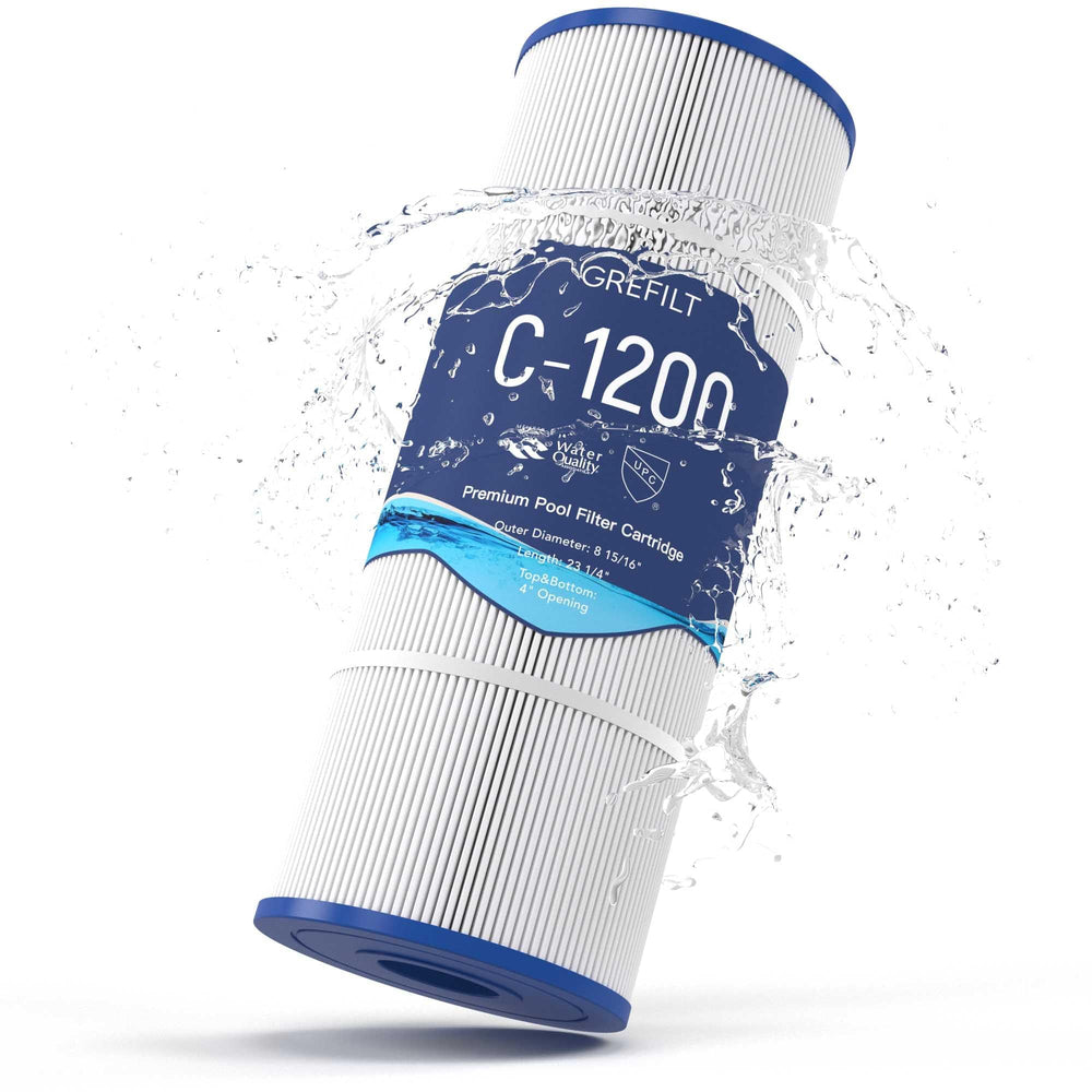 Grefilt C1200 Pool Filter Cartridge front view