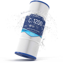Grefilt C1200 Pool Filter Cartridge front view