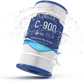 Grefilt C900 Pool Filter Cartridge front view, 90 Sq.ft