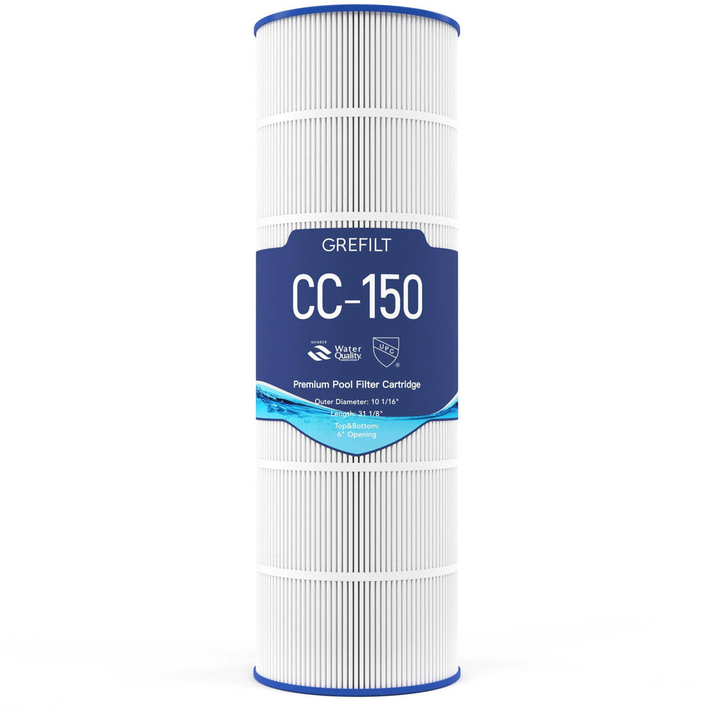 Grefilt CC150 Pool Filter Cartridge front view