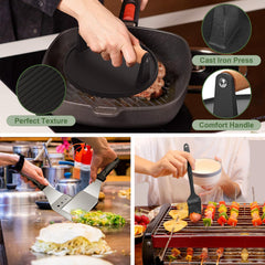 Griddle press from EWFEN griddle accessories set