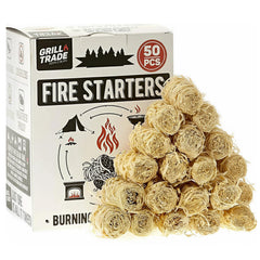 Grill Trade Fire Starters pack of 50 sticks front view