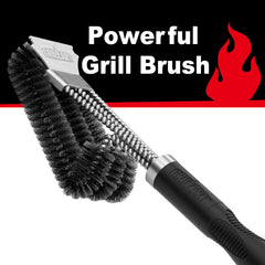 GRILLART Grill Brush side view with bristles