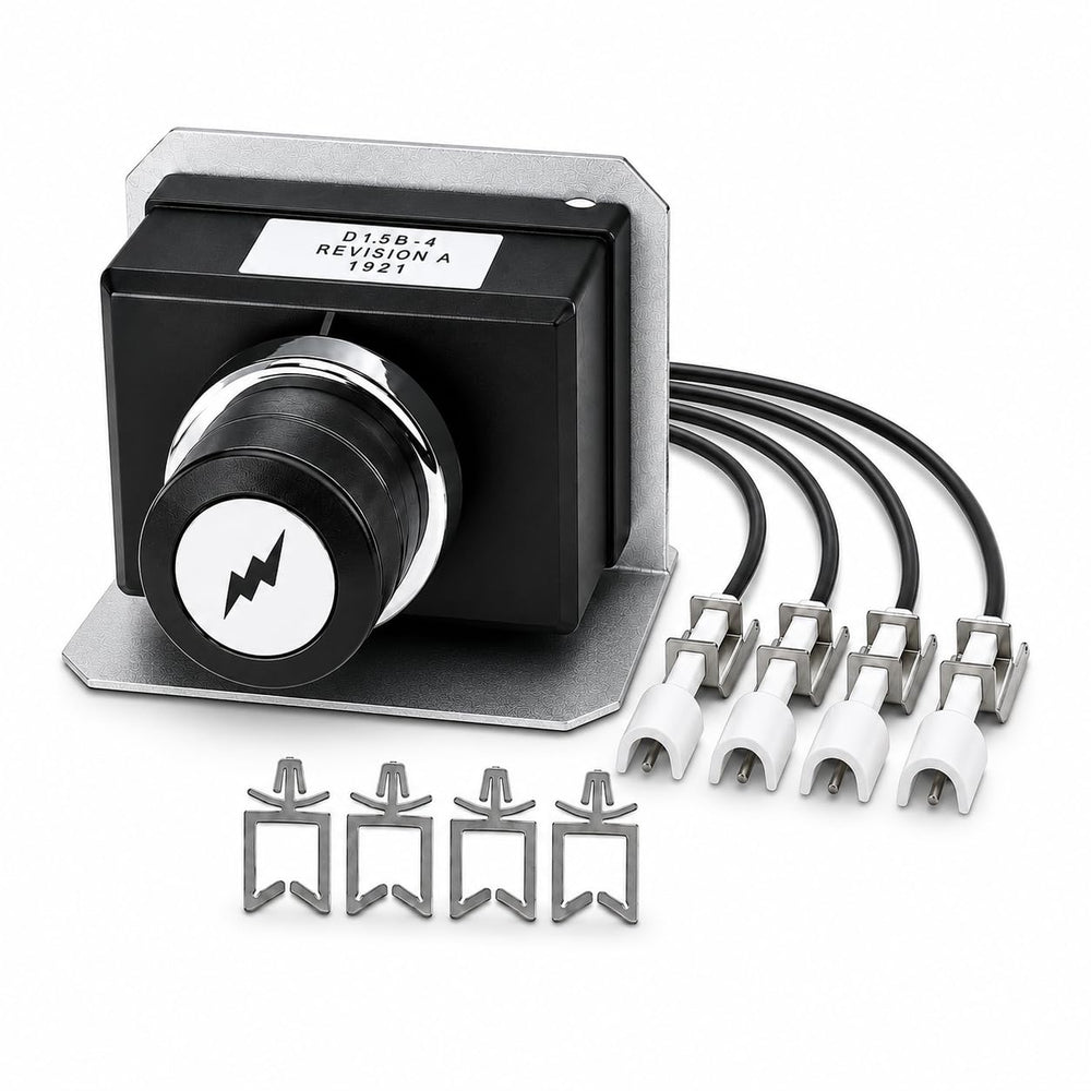 GRISUN Igniter Kit for Weber Genesis E330 with components laid out