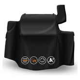 GRISUN Waterproof Grill Cover for Green Mountain Grill front view