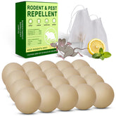 GRLEP Mouse Repellent Balls 20 PCS natural peppermint oil packaging