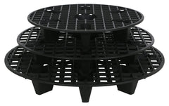 Gro Pro NX Level Pot Stand 13 inch black side view