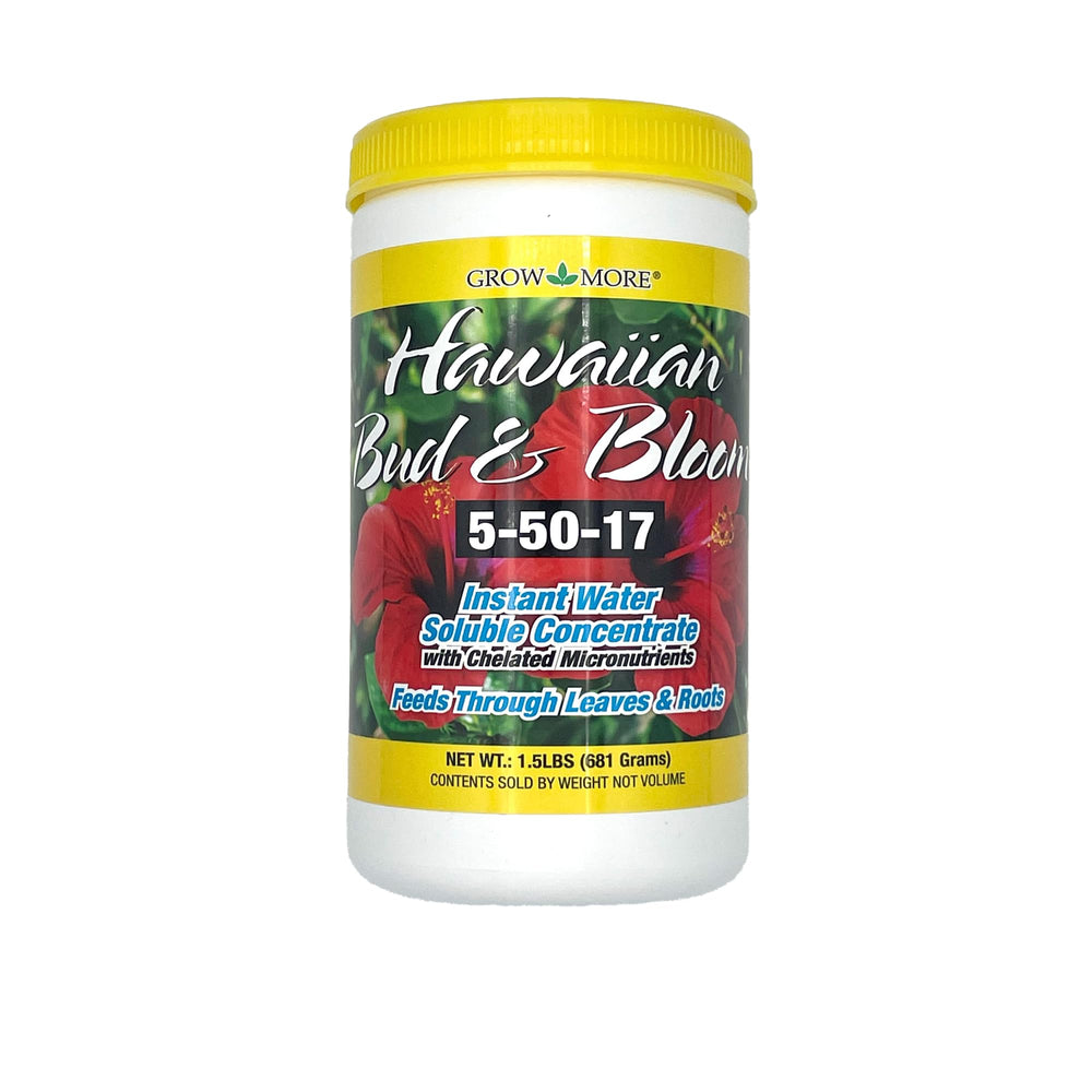 Grow More Hawaiian Bud and Bloom Fertilizer 1.5 lbs front view