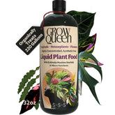 Grow Queen Organic Liquid Plant Food 5-5-5 NPK 32 oz front view