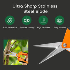 GROWNEER pruning shears with blade guard in packaging
