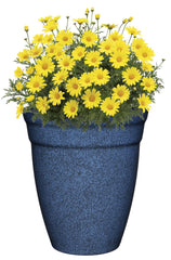 GROWSCAPE Allaire 12-inch Indigo Planter side view
