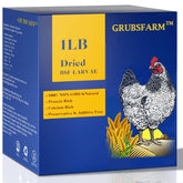 GRUBSFARM Dried Black Soldier Fly Larvae packaging front view