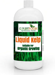GS Plant Foods Liquid Kelp Fertilizer 1 Quart bottle front view