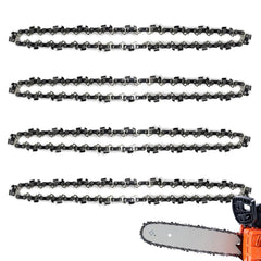 GSSHBR 12 Inch chainsaw chain, front view, showing teeth