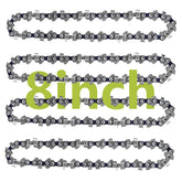 GSSHBR 4 Pack 8 Inch Chainsaw Chain with 33 drive links