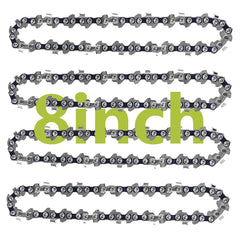 GSSHBR 4 Pack 8 Inch Chainsaw Chain with 33 drive links