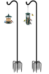Gtongoko 108in Heavy Duty Shepherd Hook front view