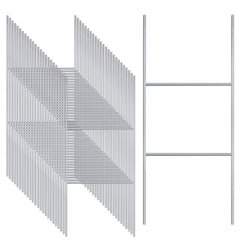 Gtongoko 25 Pack H Frame Yard Sign Stakes front view