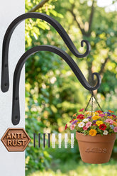 Gtongoko 8 Inch Heavy Duty Metal Plant Hanger front view