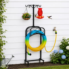 Gtongoko Garden Hose Holder 70 inch showing 4 prong base