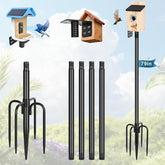 Gtongoko Smart Bird Feeder Pole 79 Inch front view