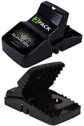 Guarden Rat Traps Indoor black model front view