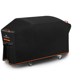 GuardKove Griddle Cover front view with dimensions shown